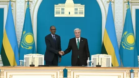 Қасым-Жомарт Тоқаев пен Поль Кагаме Бірлескен мәлімдеме қабылдады