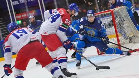Қазақстандық хоккейшілер әлем чемпионатында Чехиядан оңбай ұтылды