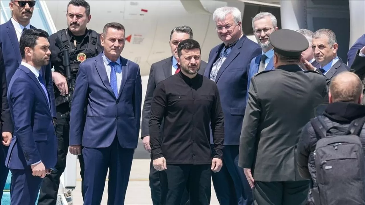 Украина Президенті Зеленский Түркияға барды