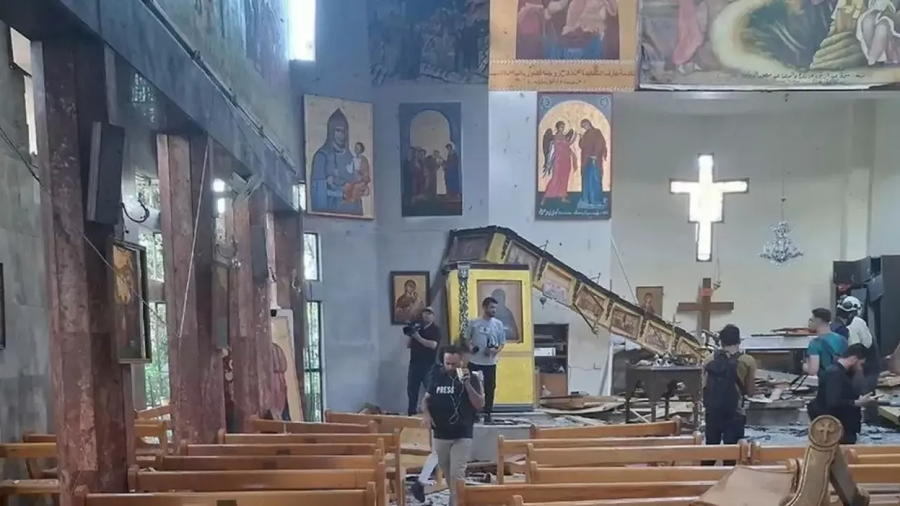 Сирия астанасындағы шіркеуге лаңкестік шабуыл жасалды