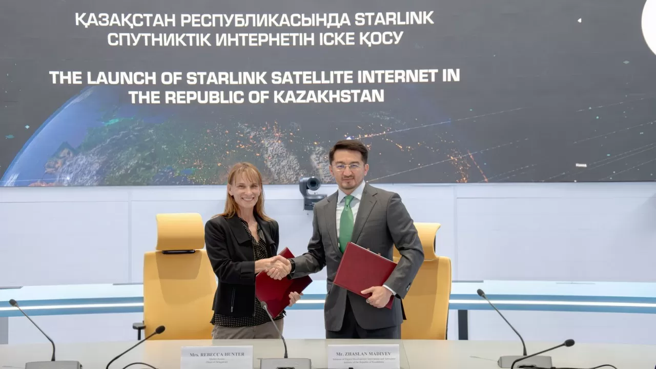 Әлемге әйгілі Starlink Қазақстанмен келісімге қол қойды