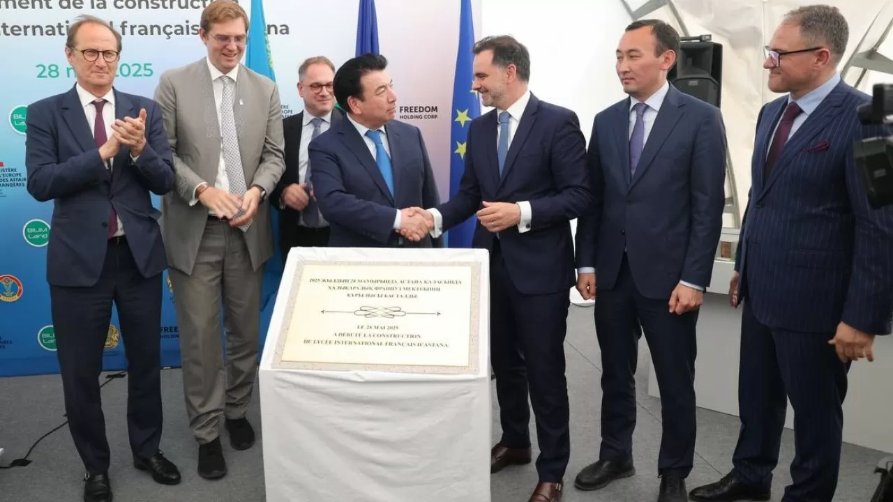 Астанада қазақ-француз мектебінің құрылысы басталды