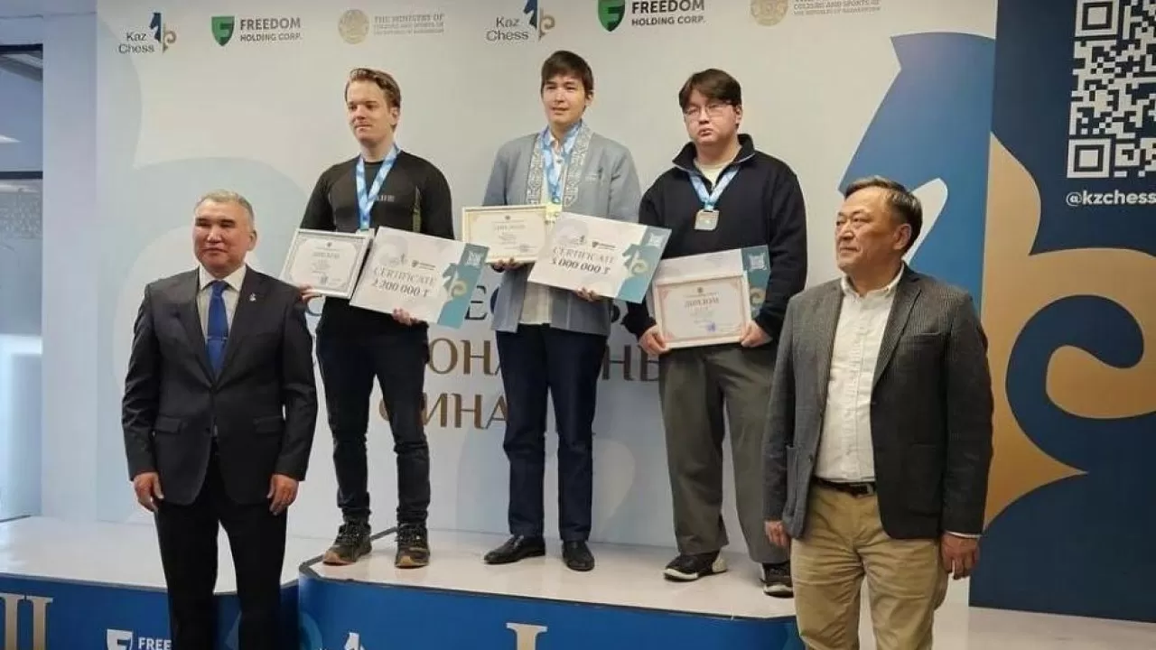 Қазыбек Нөгербек классикалық шахматтан ел чемпионы атанды