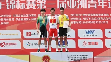 Астаналық велошабандоз Қытай чемпионатында 2 күміс жүлде жеңіп алды 