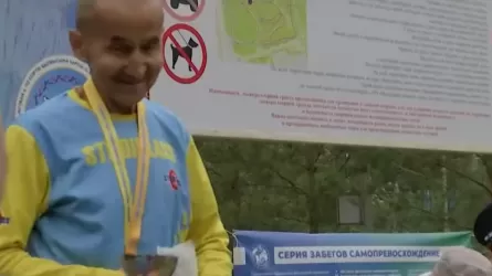 «Самопреодоление»: ультрамарафон в Астане собрал 60 бегунов 