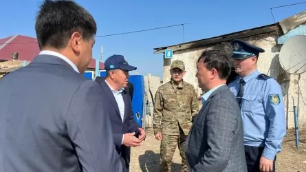 Батыс Қазақстан облысының әкімі өрттен 5 баласы қаза тапқан отбасыға барды