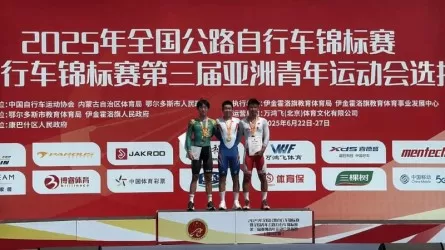 Astana велошабандозы Қытай чемпионатында күміс медаль еншіледі
