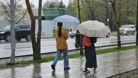 Сильный ливень в Алматы: акимат обратился к жителям