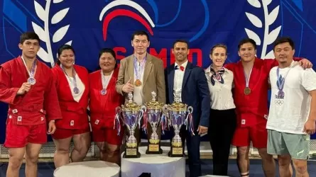 Самбодан халықаралық турнирде Қазақстан құрамасы 3 алтын алды