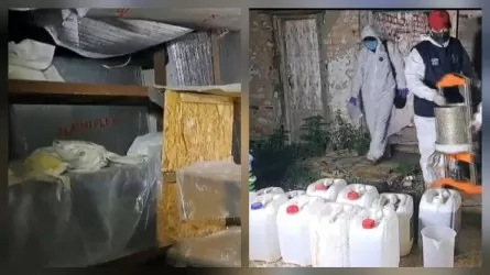 Подпольную нарколабораторию накрыли в Карагандинской области  