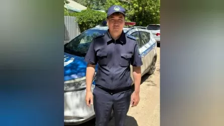 Жезқазғанда полицей жасөспірімнің өмірін құтқарып қалды