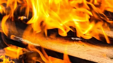 Из горящего дома спасли 30 человек в Петропавловске