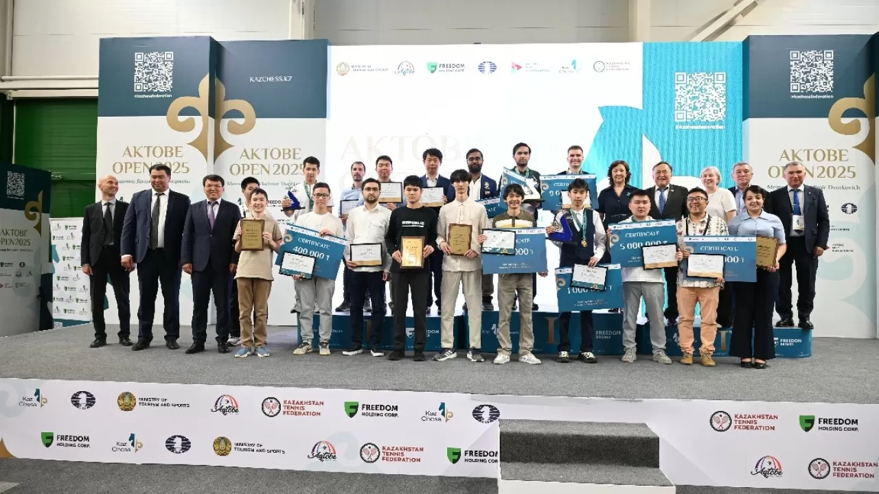 Ақтөбеде Aktobe Open-2025 шахмат турнирі өтті