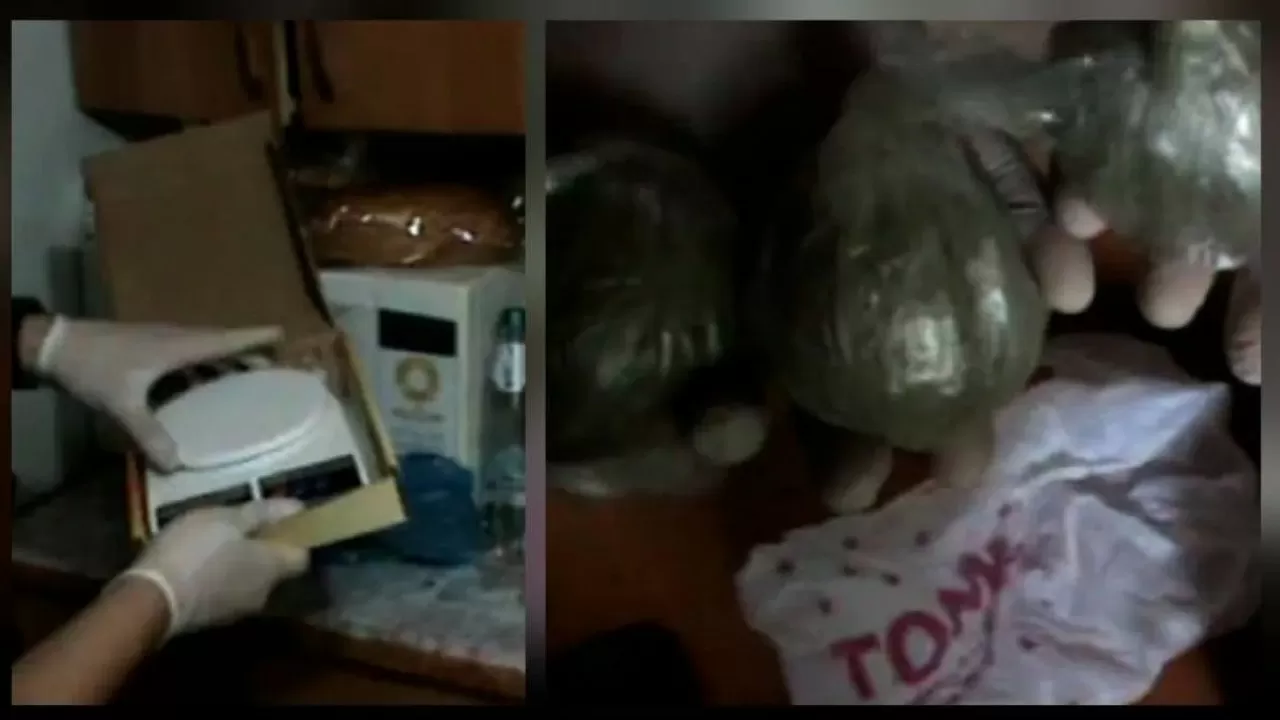 Астаналық әйелден жарты келіден астам гашиш тәркіледі 