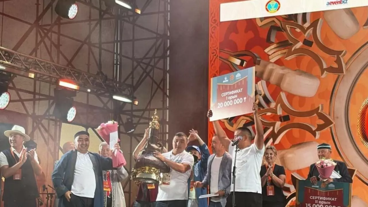 BaiQymyz гастрофестивалінде Саржалдың сары қымызы бас жүлдені жеңіп алды
