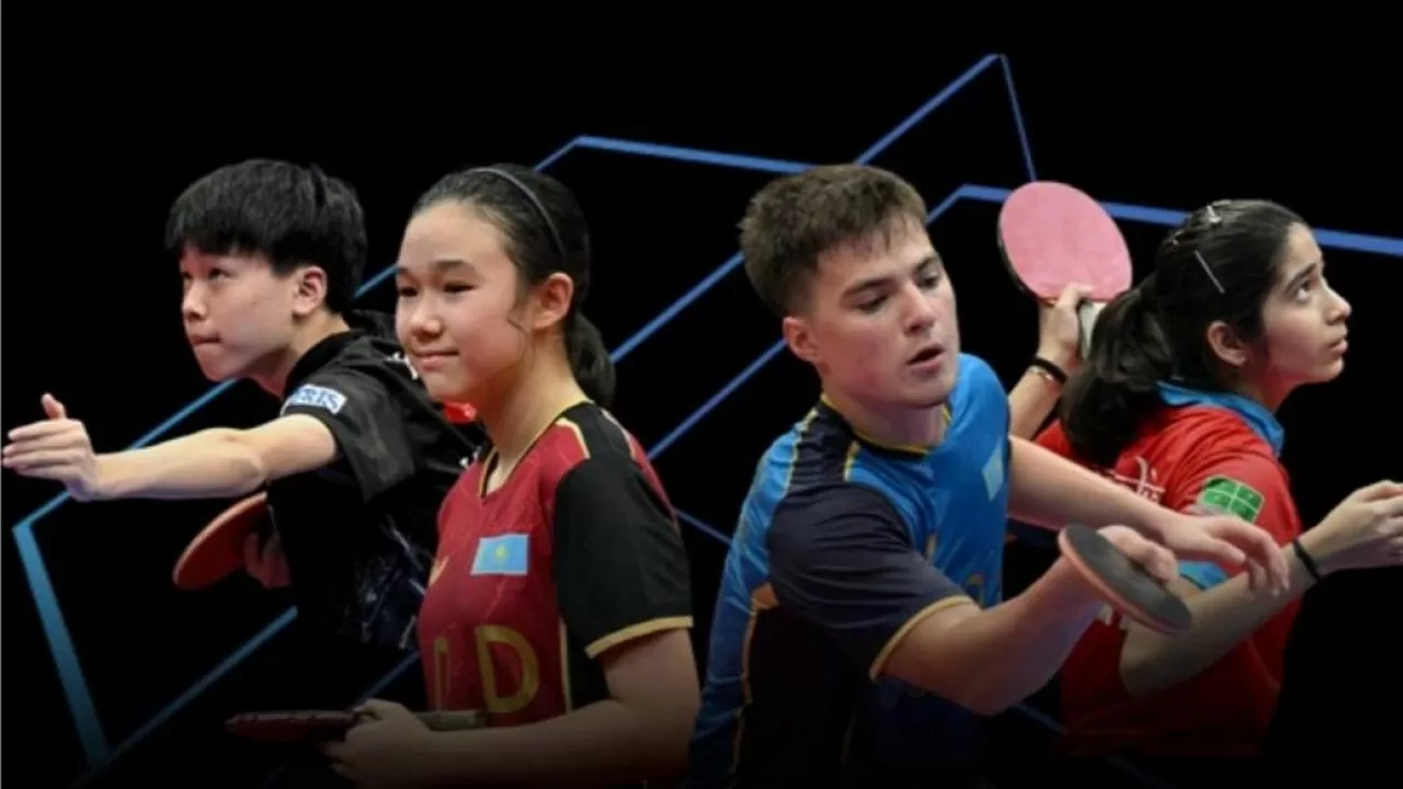 Алматыда үстел теннисінен "WTT Youth Contender" халықаралық турнирі басталды
