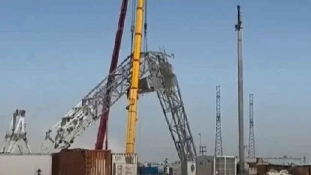 Маңғыстауда бұрғылау қондырғысы құлады