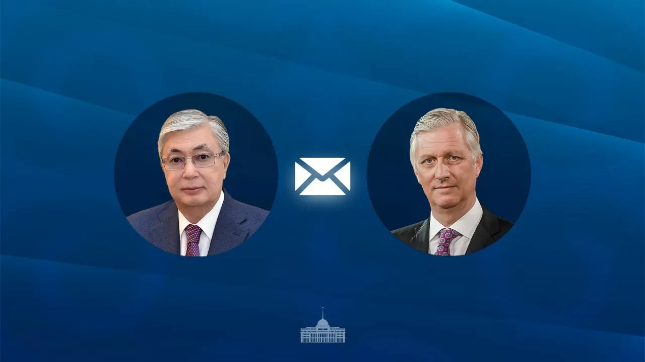 Мемлекет басшысы Бельгия Короліне құттықтау жеделхатын жолдады 