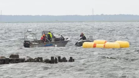Вертолет упал в Балтийское море 
