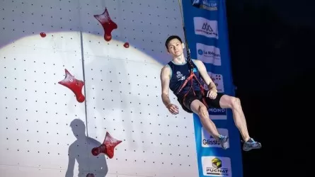 Ришат Хайбуллин завоевал «серебро» на этапе Кубка мира по спортивному скалолазанию