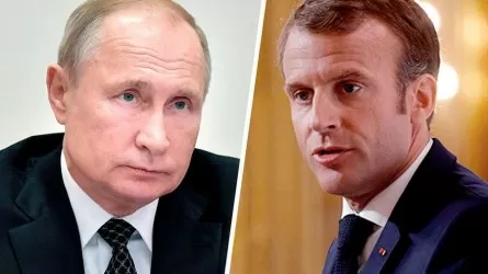 Путин и Макрон впервые за три года поговорили по телефону