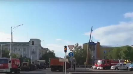 В Караганде комиссия не установила причину обрушения здания 