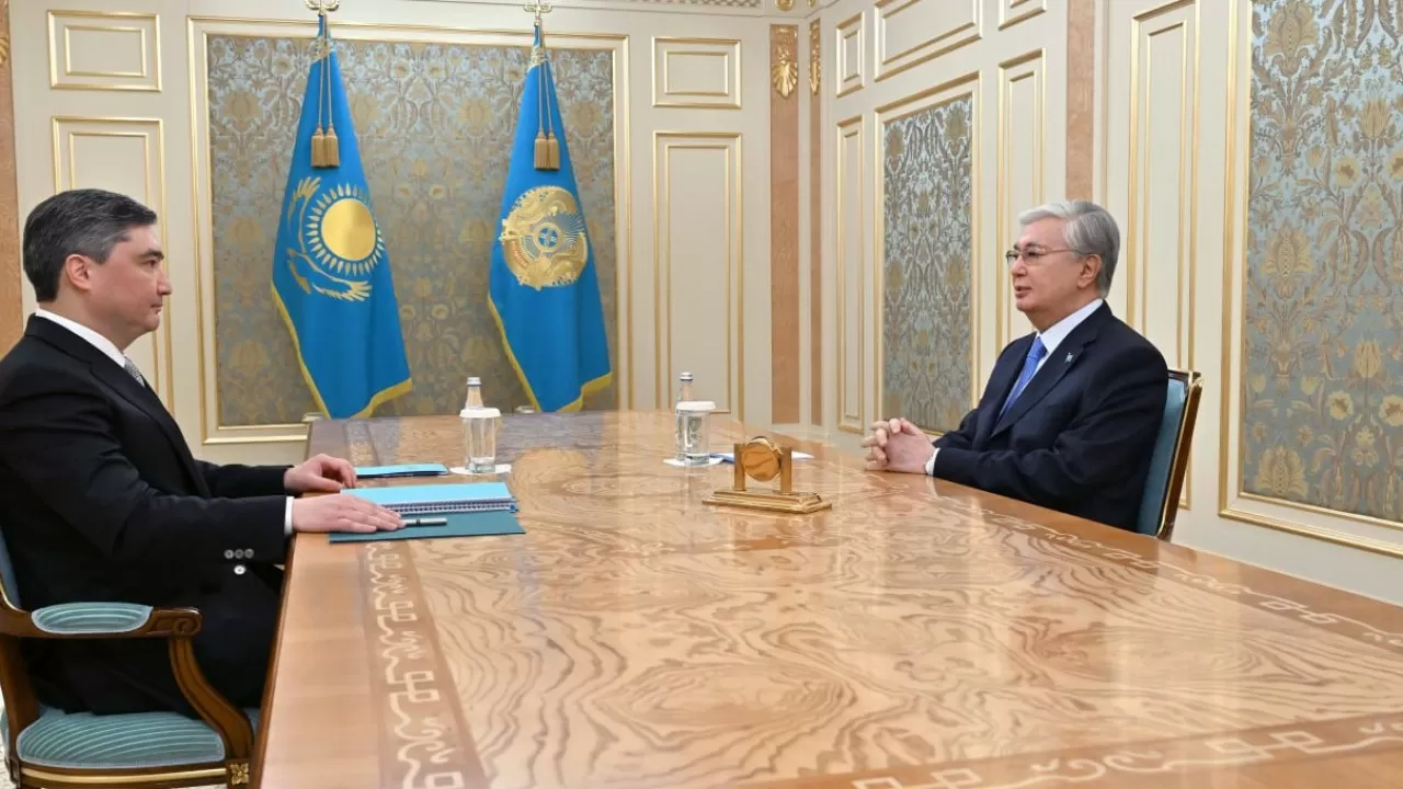 Мемлекет басшысы Премьер-министр Олжас Бектеновті қабылдады