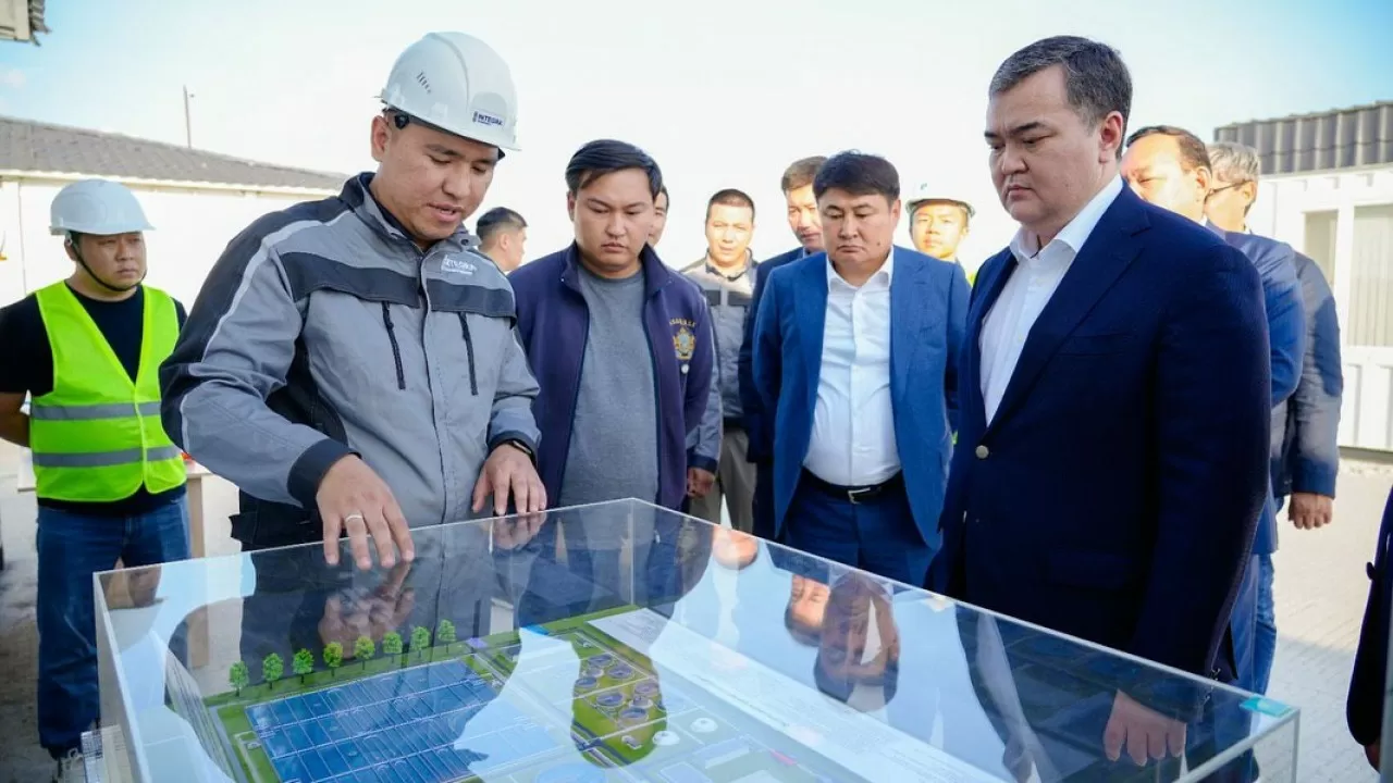 Астанада жаңа кәріз тазарту құрылысы салынып жатыр