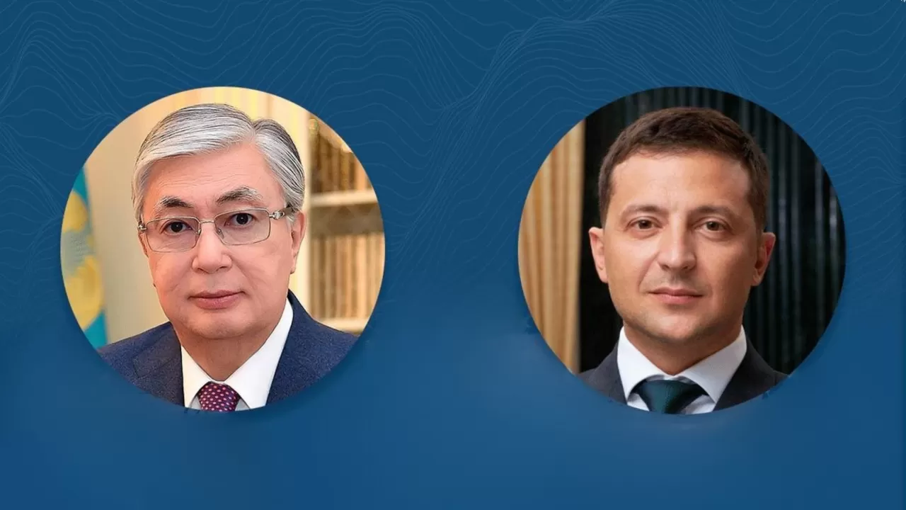 Қасым-Жомарт Тоқаев Владимир Зеленскийді құттықтады