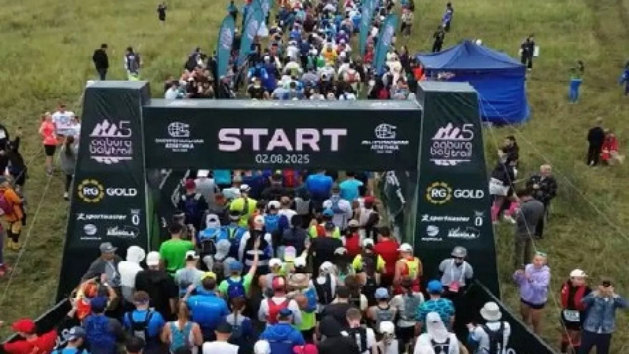 Более 1500 человек приняли участие в Aqbura Bay Trail в Бурабае 