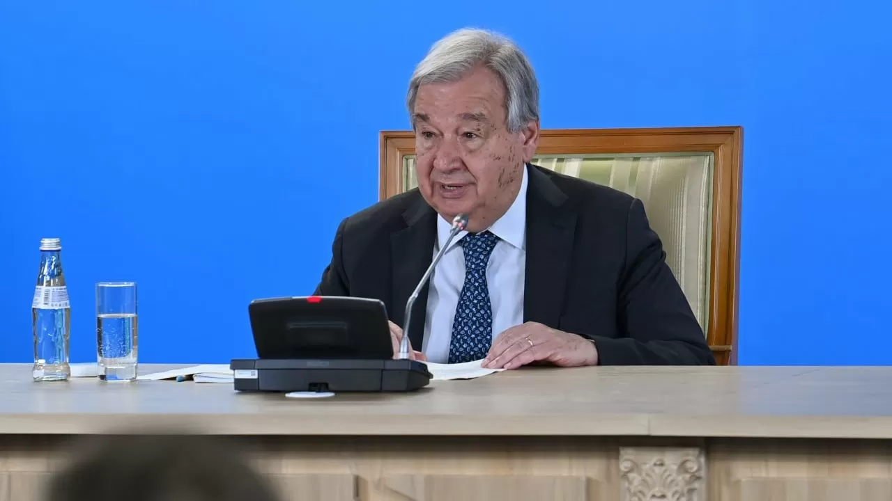Антониу Гутерриш: Қазақстанға шын жүректен тәнтімін