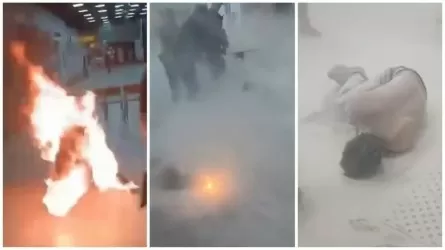 Алматы әуежайында өзін өртеген ер адамның әрекетіне не түрткі болғаны белгілі болды 