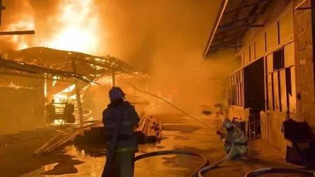 Шымкентте бір түнде үш әкімшілік ғимараты өртенді