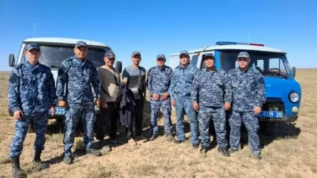 Полиция двое суток искала заблудившихся мужчин в области Улытау 