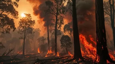 Во Франции пожар уничтожил 16 тыс. гектаров леса