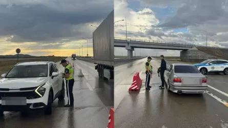 Ограничение скорости временно ввели на трассе одного из регионов РК 