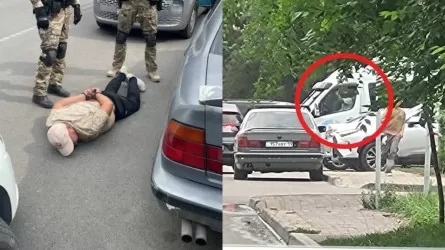 Алматыда бірнеше қылмысқа қатысы бар 2 күдікті ұсталды