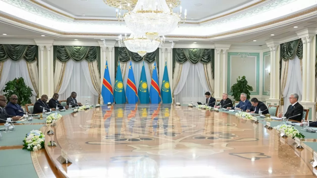 Қазақстан мен Конго президенттері кеңейтілген құрамда келіссөз жүргізді 