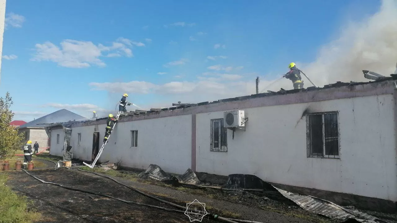 Елордалық құтқарушылар 5 газ баллонын алып шықты