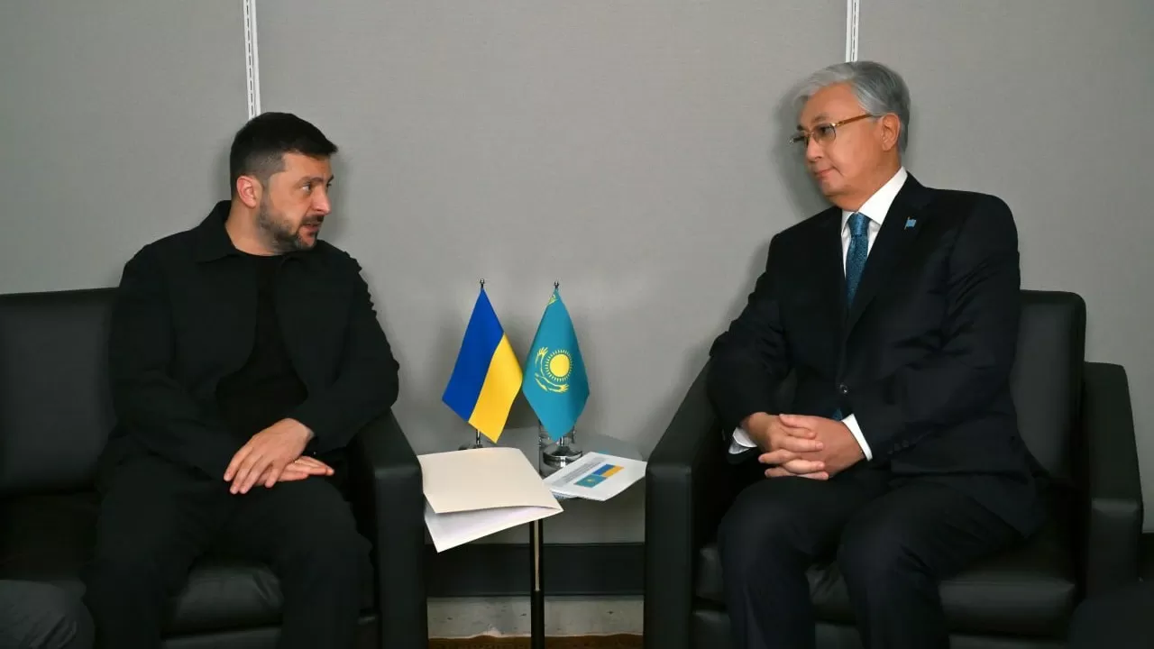 Мемлекет басшысы Украина Президентімен жолықты