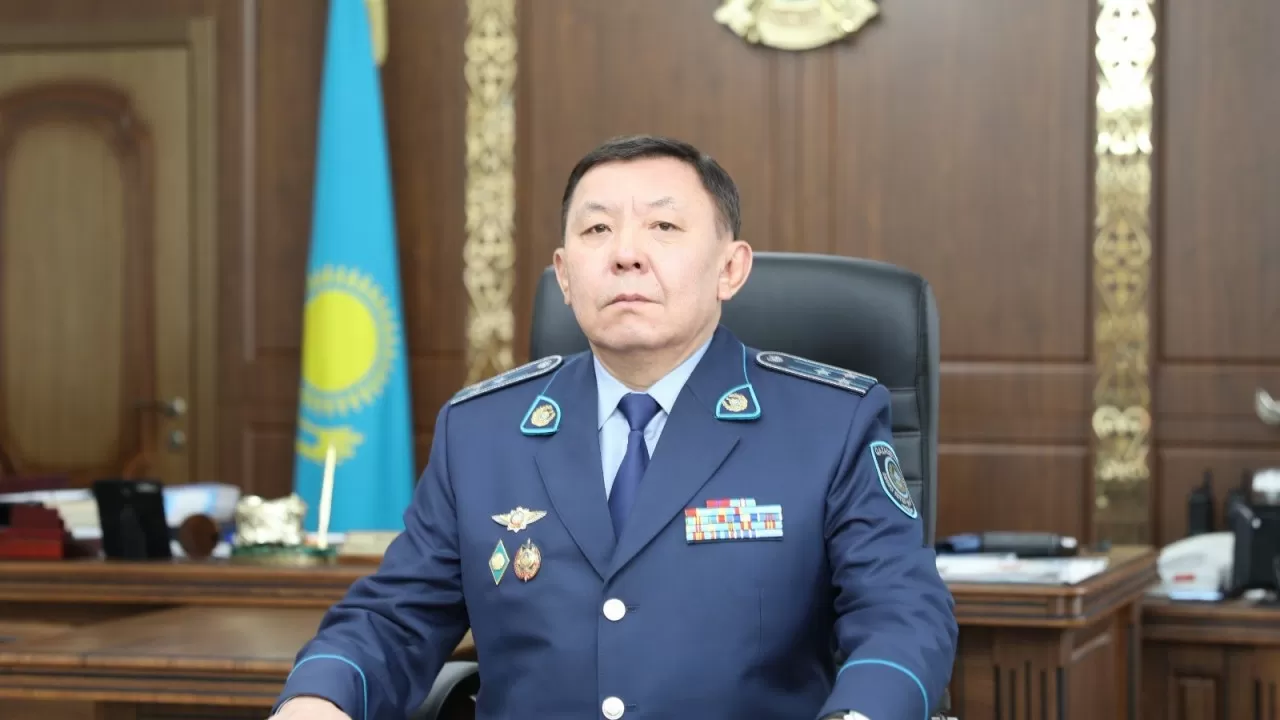 Жамбыл облысы полиция департаментінің басшысы қызметінен кетті