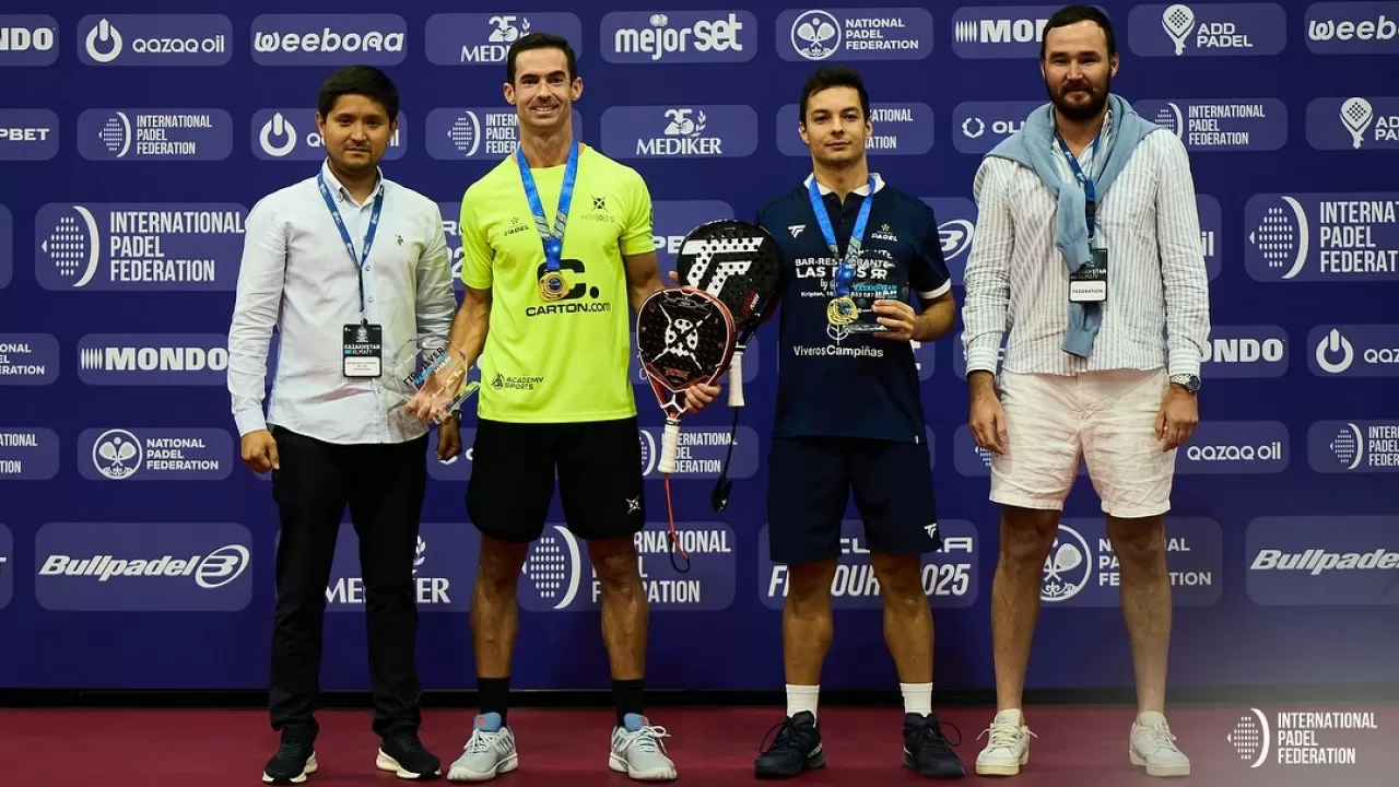 Алматы увидел падел мирового уровня Fip Silver: титулы уезжают в Испанию