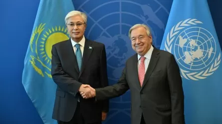 Қасым-Жомарт Тоқаев БҰҰ Бас хатшысымен кездесу өткізді