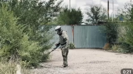 В Аягозе нашли объект, похожий на боеприпас 
