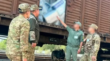 Вагон с сигаретами на 600 млн тенге отцепили на границе сотрудники КНБ 