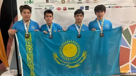 Награды Европейской олимпиады привезли казахстанские школьники 