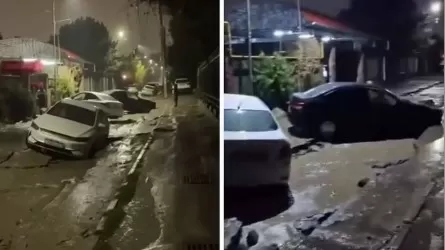 Кеше Алматыда айлық мөлшерден артық жаңбыр жауған 