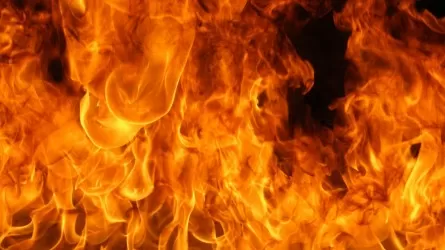Пожар вспыхнул в Текели: МЧС эвакуировало семью из горящего дома 