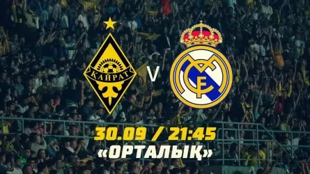 «Қайраттың» «Реал Мадридті» ұтуға, ең болмаса тең түсуге мүмкіндігі бар