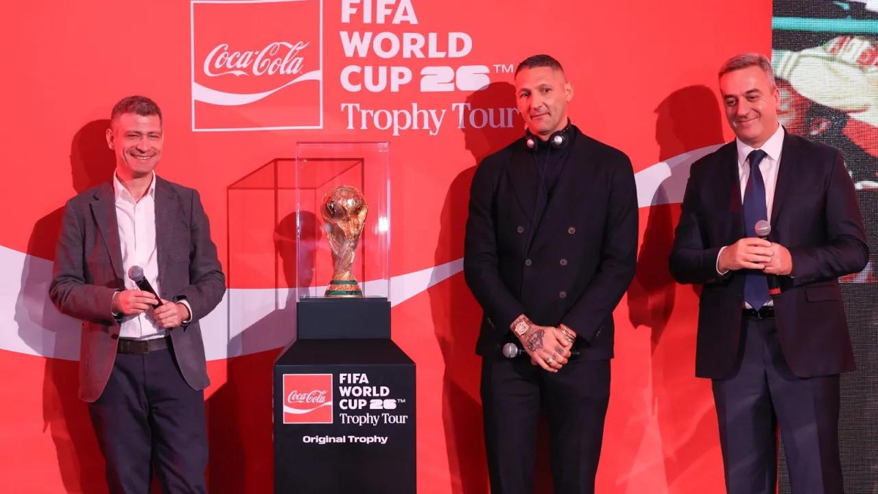 Футболдан әлем чемпионатының кубогы Қазақстанға жеткізілді